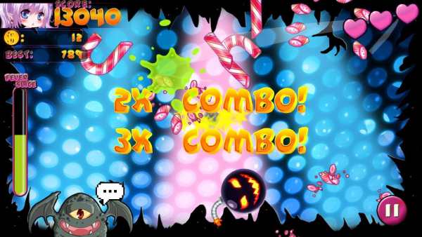 Halloween Candy Cut HD screenshot 1