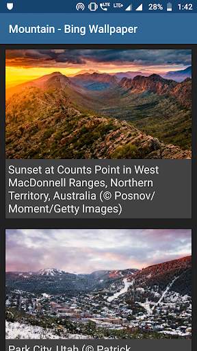 Daily Wallpapers Pro - Automatic Daily Wallpapers screenshot 1