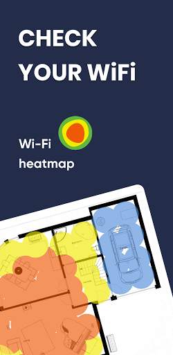 WiFi Heatmap - network analyzer&signal meter screenshot 1