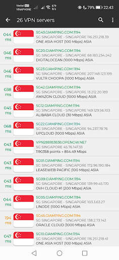 Singapore VPN - Singapura IP screenshot 5