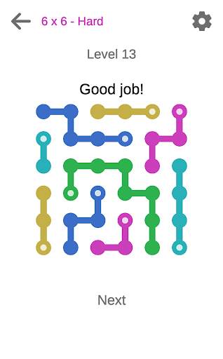 Connect dots puzzle game screenshot 8