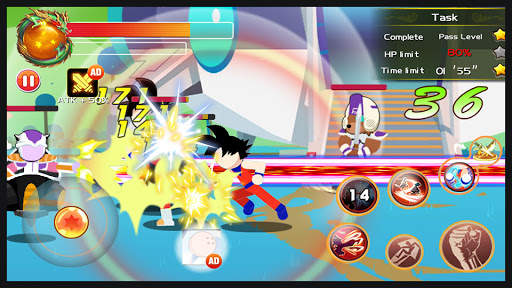 Ultimate Stickman Battle: Legendary Z Fighters screenshot 2