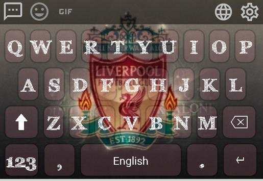 Liverpool Keyboard स्क्रीनशॉट 2