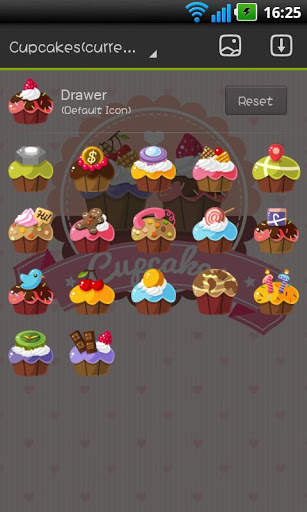 Cupcakes GO Launcher Theme screenshot 4