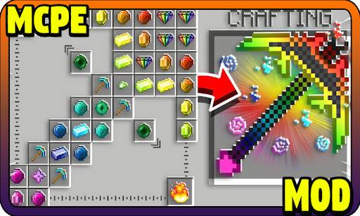 Pickaxe mod for minecraft MCPE - Minecraft Mod screenshot 1