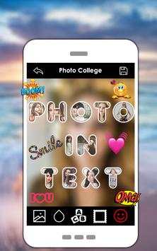 Photo In Text Photo Collage Maker Pic In Txt screenshot 4