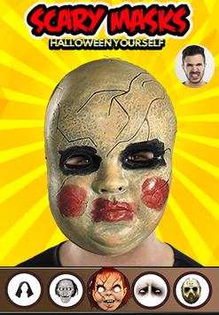 Scary Masks Horror Face Changer 6 تصوير الشاشة