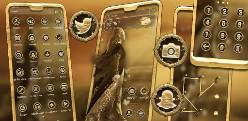 Gothic Angel Launcher Theme screenshot 8