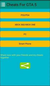 Cheat Codes for GTA 5 screenshot 10