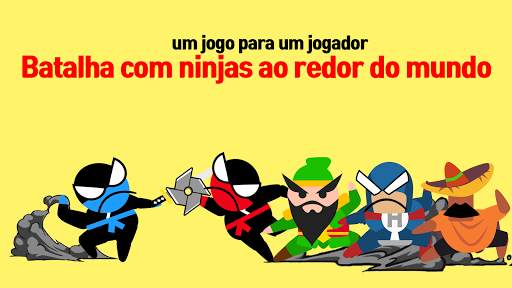 Jump Ninja Battle 2 jogadores screenshot 2