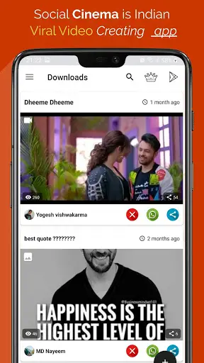 Social Cinema : Indian Social Cinema Video app screenshot 3