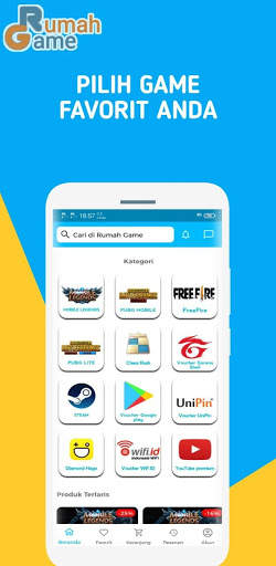 Rumah Game - Layanan topup game Murah & Aman screenshot 2