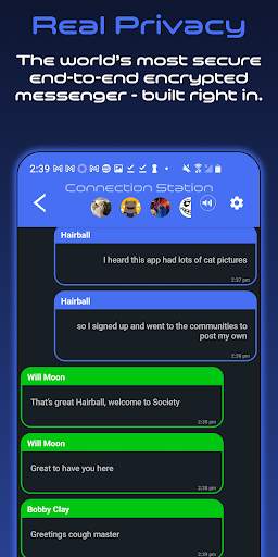 SOCIETY: Secure Social Network screenshot 2
