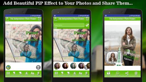 Pak Independence Photo Frames screenshot 2