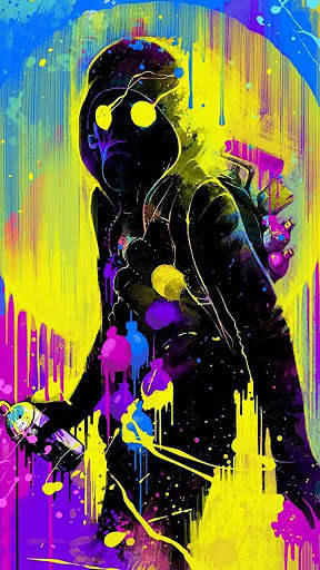 Graffiti Wallpaper 4K, Graffiti Background screenshot 4