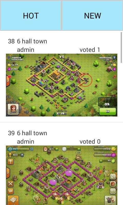 COC MAP MODEL screenshot 2