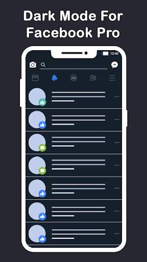 DarkMode For Facebook screenshot 3