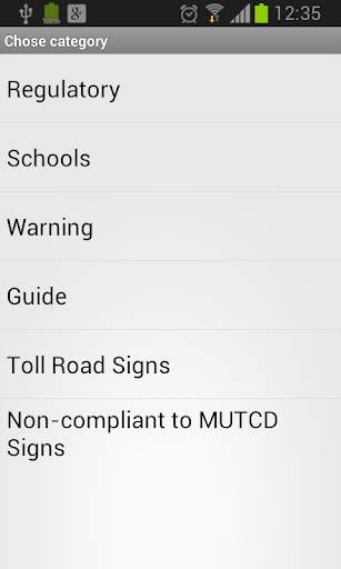US Road Signs screenshot 2