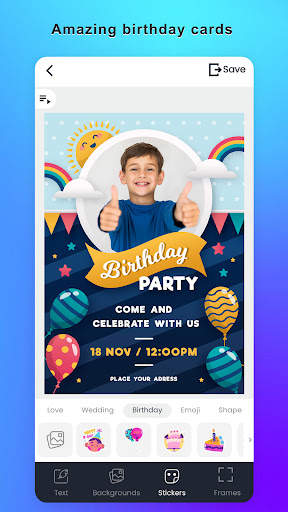 Name On Pics, invitation maker screenshot 4