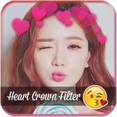 Photo Booth Heart Effect icon