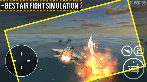 Real Jet Fighter : Air Strike Simulator screenshot 3