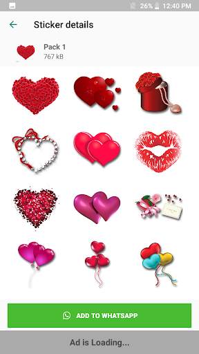 New WAStickerApps ❤️ Love Stickers 2020 screenshot 2