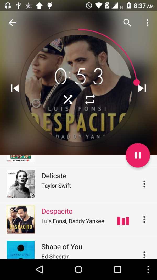 Music player - MP3 Player, Audio Player screenshot 1