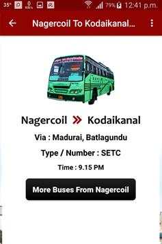 Nagercoil Bus Info screenshot 6