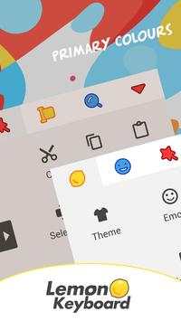 Primary Colors-Lemon Keyboard screenshot 3