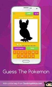 Guess The Pokemon screenshot 1