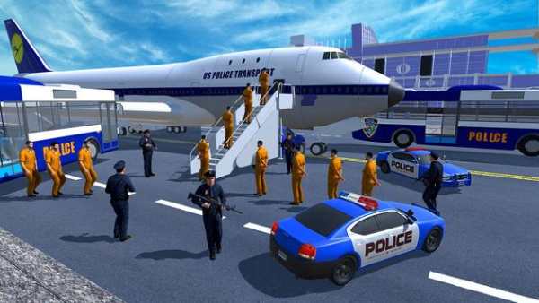 👮 Cop Coach Bus Driving Games: Real Police Games screenshot 4