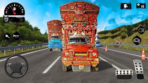 Indian Truck Cargo Game : New Truck Games 2021 screenshot 1