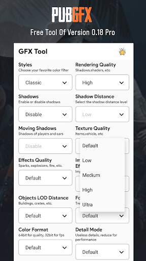 GFX Tool for PUBG - Guide for pubg 2020 screenshot 4