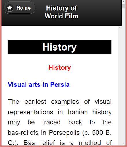Introduction to World Film screenshot 14