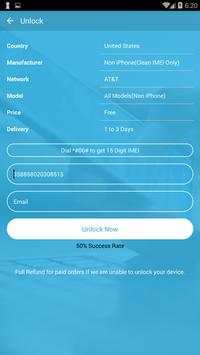 Free Unlock Motorola Mobile SIM screenshot 2