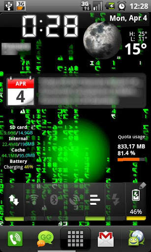 Live Wallpaper of Matrix screenshot 1