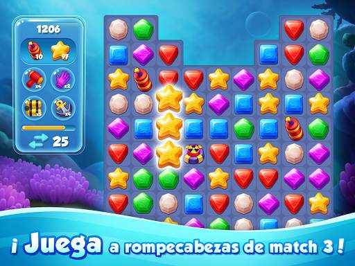 Aqua Blast: Fish Matching 3 Puzzle & Ball Blast screenshot 4