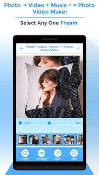 Photo   Video   Music = Photo Video Maker 3 تصوير الشاشة