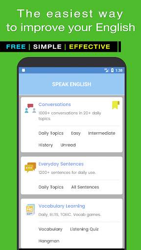 Speak English Fluently screenshot 1