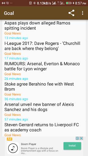 Goal - Breaking Football News Worldwide on Mobile screenshot 1