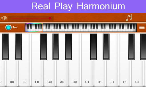 Real Harmonium Sounds : indian music instrument screenshot 1