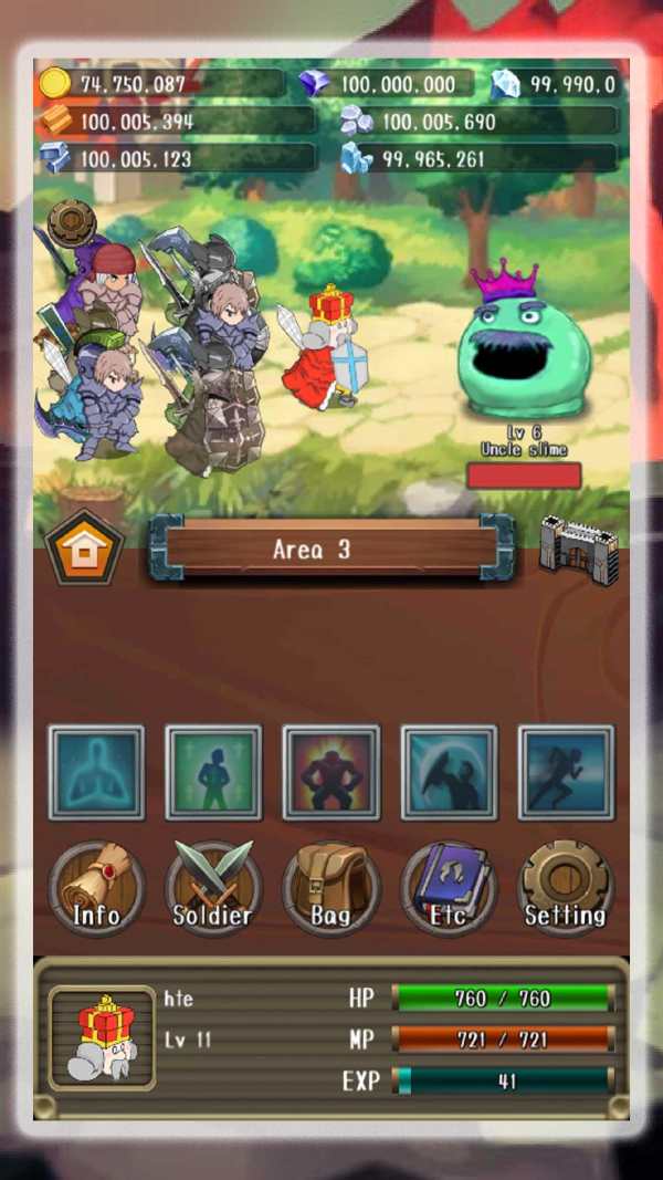 Rush Rush King -Idle RPG- 2 تصوير الشاشة