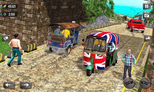 Tuk Tuk Rickshaw Driving - Offroad Auto Driver screenshot 4