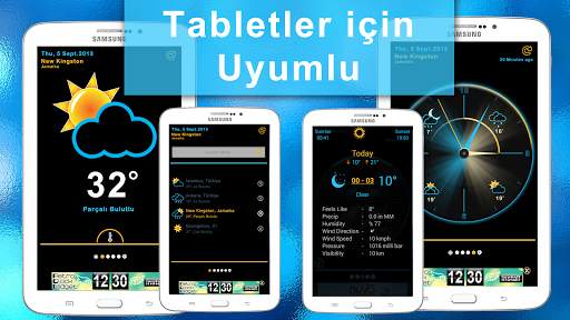 Hava Durumlu Saat screenshot 9