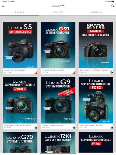 Lumix Buch 2 تصوير الشاشة