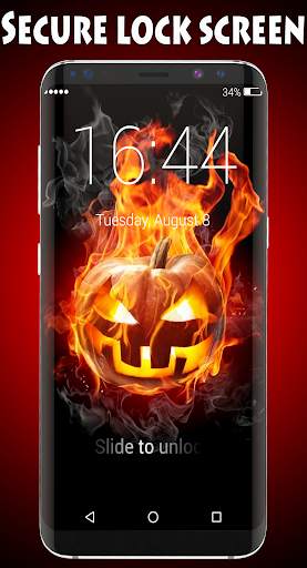 Halloween Lock Screen & Wallpaper 1 تصوير الشاشة