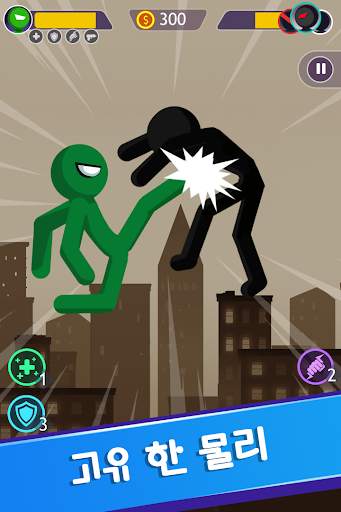스틱맨 배틀 슈프림 게임: 파이팅 스틱맨 게임 screenshot 2