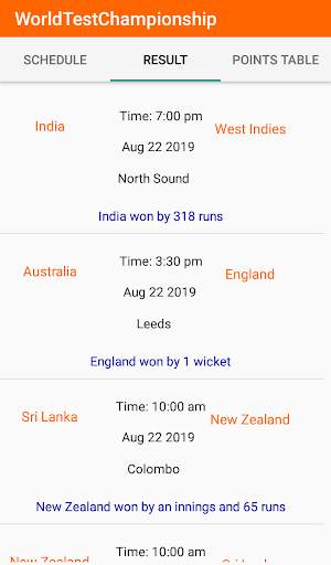 World Test Cricket Championshi screenshot 3