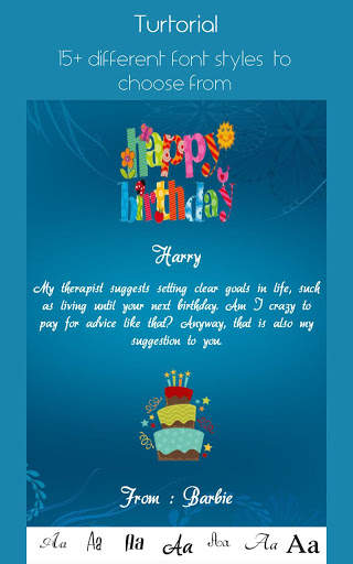 Birthday Card Maker screenshot 7
