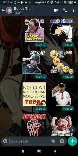Stiker WA Lucu Keren Pentol Kocak WAStickerApps screenshot 5